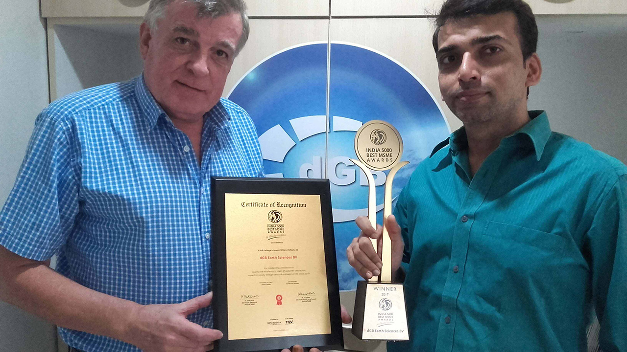 Winner of the India 5000 Best MSME Award 2017